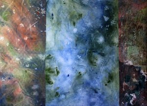 Texturen van organische kleurstoffen