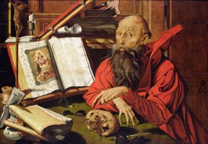 St. Hiëronymus in meditatie