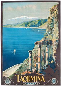 Poster ter Reclame voor Taormina, c.1927
