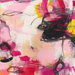 Dynamische roze uitstraling door Marisol Evora