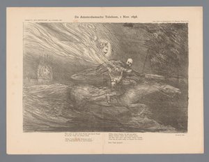 De Amsterdamsche Telefoon, 1 Nov. 1896 door Marius Bauer