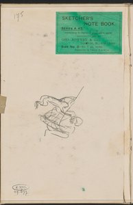Gehockter Mann mit einem Affen door Marius Bauer