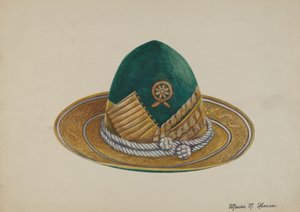 Spaans Zuidwesten: Hoed, ca. 1937