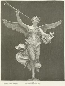 Allegorie van Roem door Marius Jean Antonin Mercie