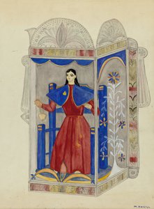 Blikken Nicho met Santo Nino, ca. 1937