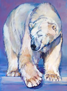 Grote witte beer