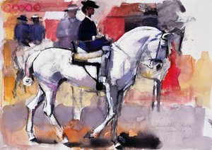 Zijzadel op de Feria de Sevilla, 1998 door Mark Adlington