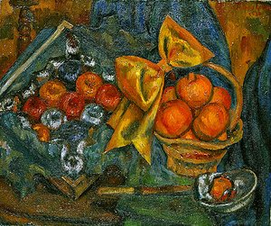 Mand met granaatappels door Mark Gertler