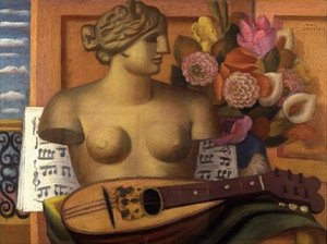 Hulde aan Roger Fry door Mark Gertler