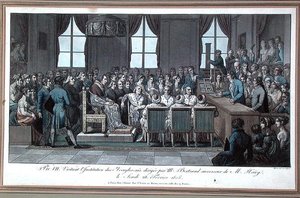 Paus Pius VII bezoekt l
