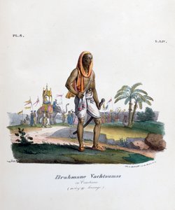 Brahmaan hofdienaar, 1828 door Marlet et Cie