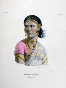 Vrouwelijke danseres bayadere
