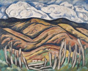 De laatste van New England - Het begin van New Mexico door Marsden Hartley
