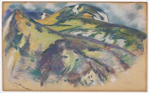 Valdez Heuvels door Marsden Hartley