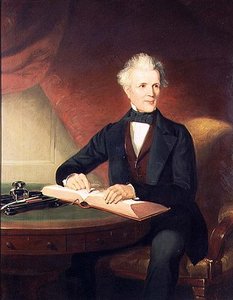 Portret van Dr. James Mitchell