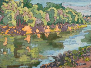 Aan de zonnige kant van de rivier Koros, 2012 door Marta Martonfi Benke