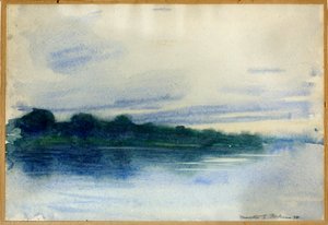 Schemering nr. 2 1898 door Martha Susan Baker