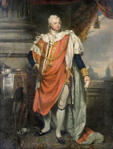 William, Hertog van Clarence door Martin Archer (studio of) Shee