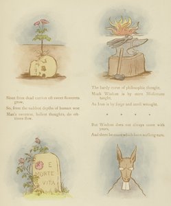 Pagina uit Symbolen en Metaforen van Cynicus door Martin Cynicus Anderson