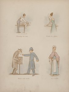 Pagina uit de Humours of Cynicus door Martin  Anderson