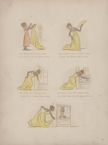 Pagina uit de Humours of Cynicus (gekleurde gravure) door Martin  Anderson