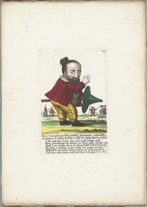 De dwerg Hans Sausakh von Wurstelfeld, ca. 1710