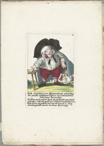 De dwerg Veith Schöberl von Gümpendriel, ca. 1710