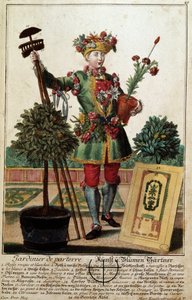 Een tuinman