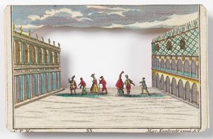 Het Carnaval van Venetië (Kijkdoos)