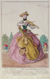De Instrumentenmaker, c.1735, gepubliceerd in Augsburg