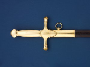 Detail van het Wellington-Hardinge zwaard door Martin Guillaume Biennais