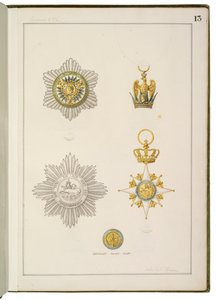 Pagina uit Recueil des ordres français et étrangers