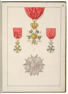 Pagina uit Recueil des ordres français et étrangers