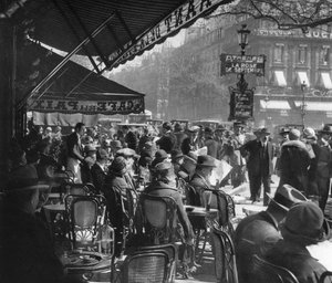Café de la Paix, Parijs door Martin Hurlimann