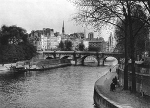 Île de la Cité, Parijs, 1937