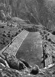 Stadion, Delphi, Griekenland, 1937