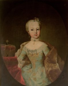 Aartshertogin Maria Josepha Habsburg-Lothringen, twaalfde kind van Keizerin Maria Theresia van Oostenrijk en Keizer Frans I