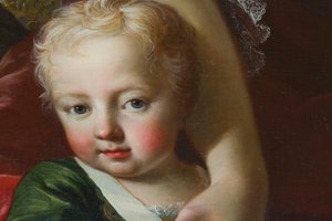 Portret van Victor Amadeus III van Sardinië (1726-1796), detail