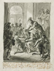 Christus gekroond met doornen, 1788 door Martin Johann Schmidt