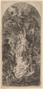 Sint Jacobus de Meerdere predikend