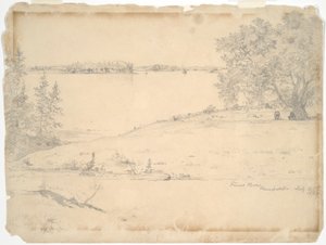 Monnik door Martin Johnson Heade