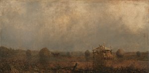 Vloed op de moerassen door Martin Johnson Heade