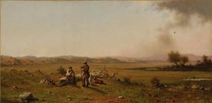 Jagers Rusten door Martin Johnson Heade
