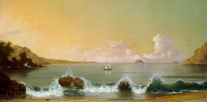 Baai van Rio de Janeiro, 1864 door Martin Johnson Heade