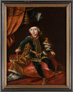 Portret van keizer Jozef II als kind