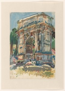 De boog van Titus, Rome