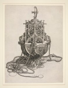 Een Wierookvat door Martin Schongauer