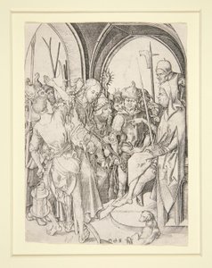 Christus voor Annas door Martin Schongauer