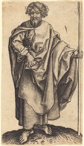 Sint Thomas door Martin Schongauer