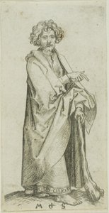 Jacobus Minor, van Apostelen door Martin Schongauer